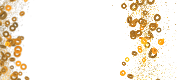 Altın Yüzükler ve Parıldayan Arkaplan Festivali