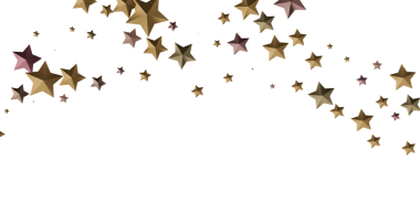 Altın ve Pembe Yıldızlar Dağılmış Arkaplan