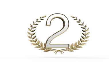 Crafting Greatness: Greving 3D Illustration Depicting Second Place Access