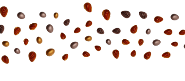 Altın yumurta yığını. 3d resimleme.