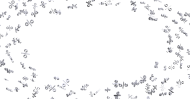 Bulanık satış geçmişi. - Yüzde üç boyutlu yağmur lekesi.