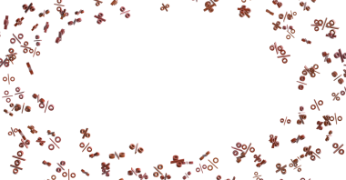 Bulanık satış geçmişi. - Yüzde üç boyutlu yağmur lekesi.