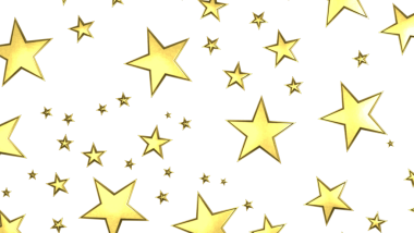 XMAS Stars - yıldızların arka planı, parlayan ışıklar konfetileri. Sihirli, parlayan, uçan noel yıldızları. 