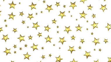 XMAS Stars - yıldızların arka planı, parlayan ışıklar konfetileri. Sihirli, parlayan, uçan noel yıldızları. 