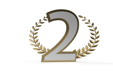 İkincilik Zaferi: İkincilik Başarısının Büyüleyici 3B İllüstrasyonu