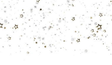 Kış Yıldızları ve Kar Taneleri Şenlik Arkaplanı