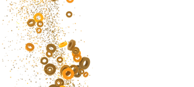 Soyut Altın ve Turuncu Halkalar Arkaplanı