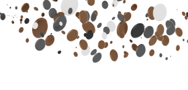 Confetti, paper triangle on the floor, fancy, colorful, celebration party