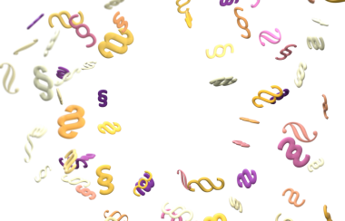 Bireysel metinleriniz için çokça kopyalama alanı bulunan Hukuk ve Adalet Sembolü