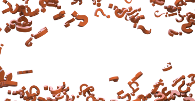 renkli soru işaretleri arkaplan kavramı