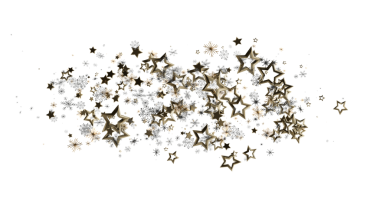 Altın Yıldızlar Parıltı Kutlama Arkaplanı