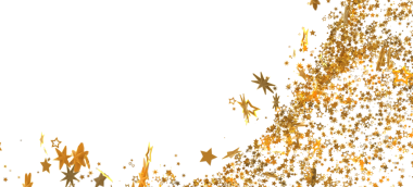 Kutlama için Altın Yıldız Patlaması Arkaplan Resmi