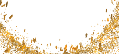 Altın Yıldız Konfeti Kutlama Arkaplanı