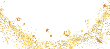 Altın Yıldızlı Parıltı Festivalsel Arkaplan