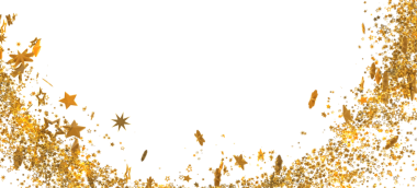 Altın Yıldız Konfeti Kutlama Arkaplanı