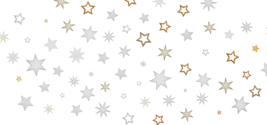 Tasarım ve dekor için beyaz arkaplanda soyut yıldız deseni