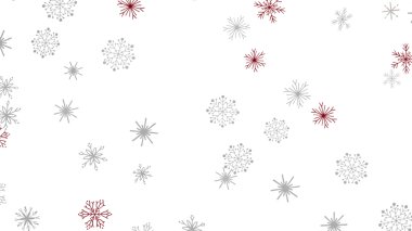 Kış kar tanesi arkaplanı: tatiller için zarif, pürüzsüz bir desen