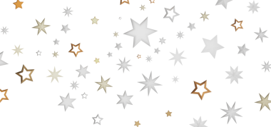 Çeşitli renk ve dokulara sahip soyut yıldız arkaplan çizimi.