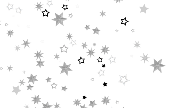 Beyaz Arkaplanda Soyut Yıldızlar, Kutlama ve Kutlama Anları