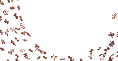 Beyaz Arkaplanda Yüzen Semboller