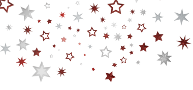 Beyaz Arkaplanda Kırmızı ve Gümüş Yıldız Resimleri
