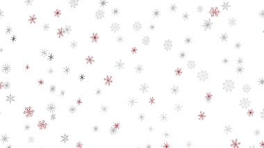 Kış kar tanesi desenli arka plan, Noel tasarımı