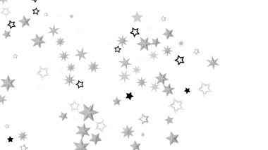 Kutlama Arkaplanı için Siyah ve Beyaz Soyut Yıldız Deseni