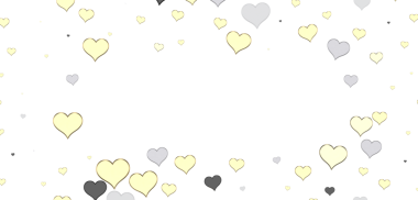 Sevgililer Günü tasarımı için Yüzen Kalp İllüstrasyonu