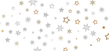 Gümüş ve Altınla Zarif Yıldız Arkaplanı, Kutlamalar İçin Mükemmel