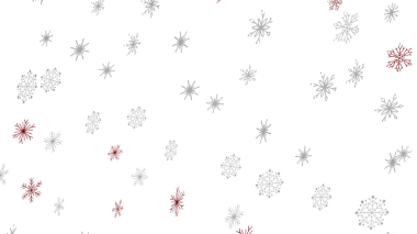 Beyaz arka planda kar taneleri çizimi, şenlikli kış tasarımı