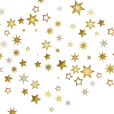 Kutlama Tasarımı İçin Altın Yıldızlar Konfeti Parıltısı Arkaplanı