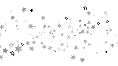 Soyut Yıldızlı Gökyüzü Arkaplanı: Beyaz Üzerine Neşeli Parlak Arkaplan