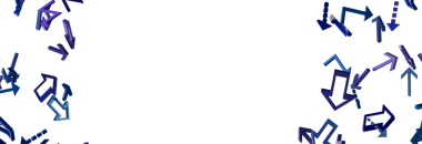 Hareketin, yeniliğin ve beyazın yönünün soyut okları