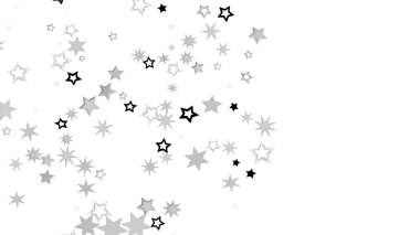 Kutlama veya dekorasyon için soyut yıldız arkaplan tasarımı