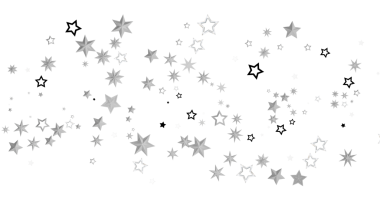 Festive Star Dekorasyonlu Soyut Yıldızlı Arkaplan