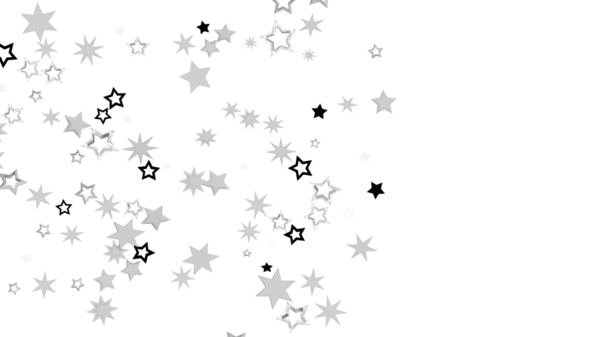 Tek renkli yıldızlı soyut yıldız arkaplan illüstrasyonu