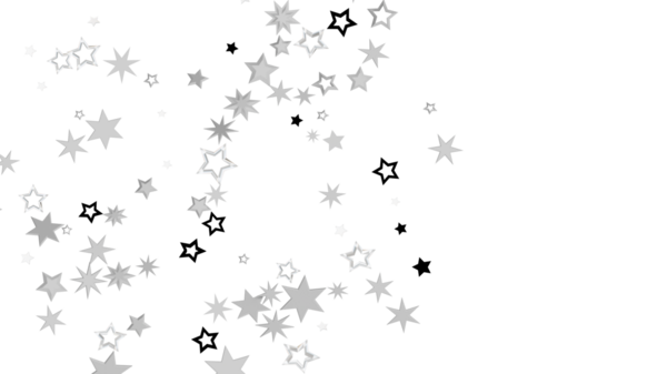 Beyaz, şenlikli zarif grafik üzerine soyut yıldız arkaplan tasarımı