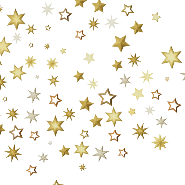 Kutlama Dekorasyonlu Altın Yıldız Arkaplanı