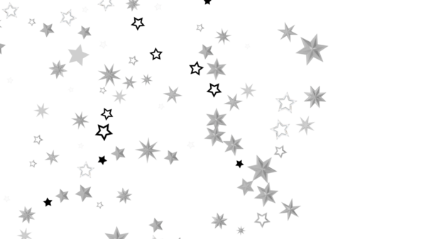 Parlayan yıldızlı soyut yıldız arkaplan tasarımı