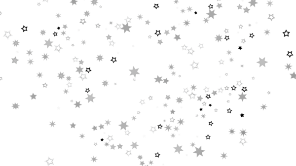 Beyaz Üzerine Parlayan Yıldızlarla Soyut Yıldızlı Arkaplan