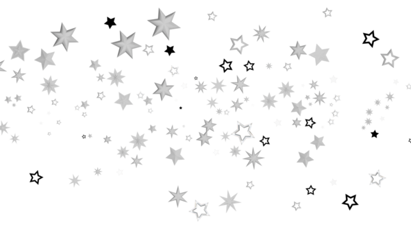 Beyaz yüzey üzerinde soyut yıldız arkaplan tasarımı, zarif sanatsal modern