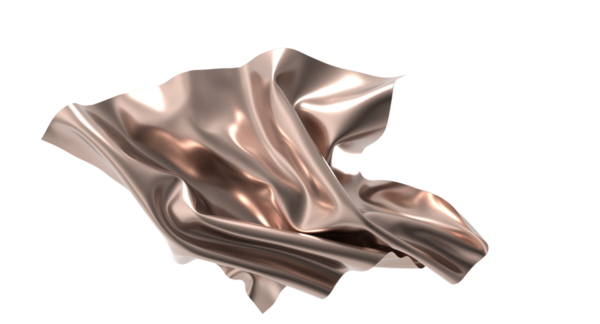 Zarif Giyinme Efekti ve Yumuşak Işıklı Zarif Bronz Kumaş