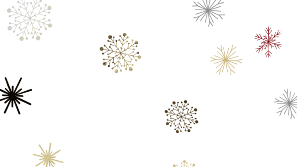 Kış Tasarımları İçin Beyaz Arkaplanda Zarif Kar Tanesi Deseni