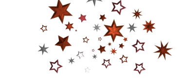 Beyaz şenlik olayı kavramının soyut yıldız arkaplan tasarımı