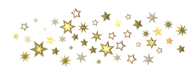 Kutlama ya da Kutlama Tasarımı İçin Beyaz Arkaplanda Altın Yıldız Konfeti