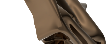 Zarif Bronz Kumaş Doku Soyut Arkaplan: Akış ve Parlak