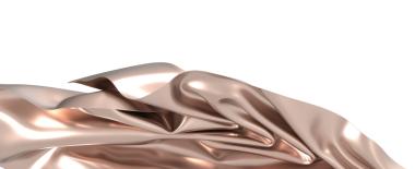 Beyaz Arkaplanda Tasarım İçin İzole Edilmiş Zarif Akan Metalik Kumaş