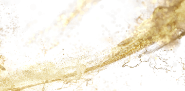 Beyaz arkaplandaki soyut altın parıltı parçacıkları