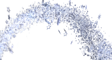 Soyut Yıldızlı Kemer Yolu: Beyaz Üzerine Işıldayan Göksel Arkaplan