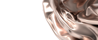 Zarif Gül Altın İpek Kumaş Parlak Dokuya bürünmüş